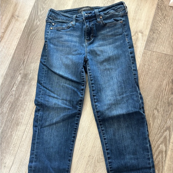 Liverpool Jeans Company Denim - Liverpool capri/ankle straight leg jeans